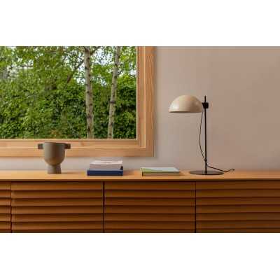 Lampe de table en acier E27 noir mat PRISSAC