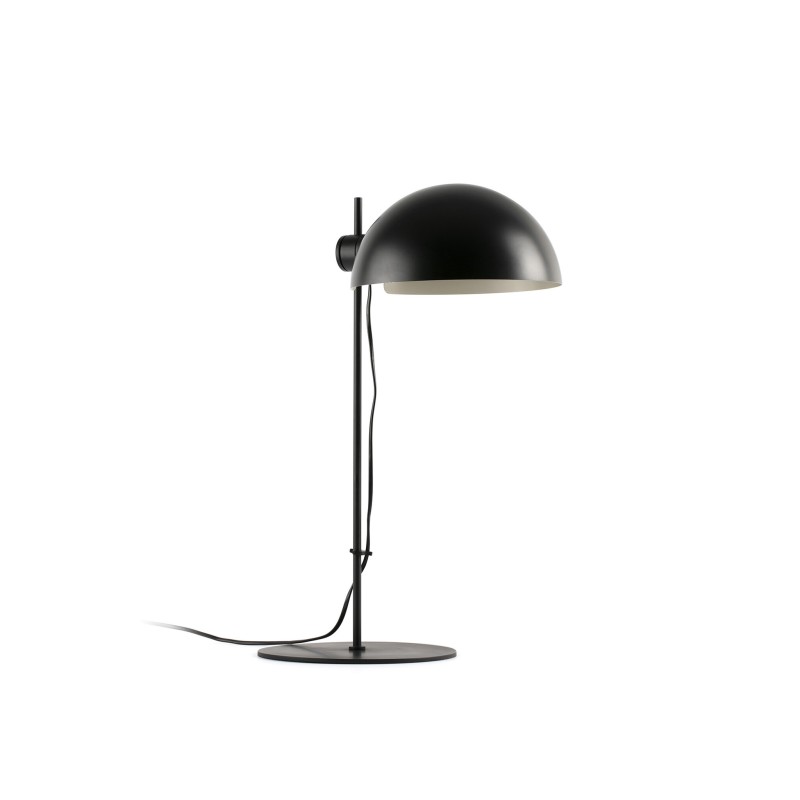 Lampe de table en acier E27 noir mat ARTENAY