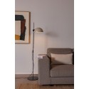 Lampe de sol en acier E27 noir mat DUISANS
