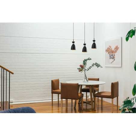 Lampe de plafond en acier E14 noir mat VIGNAUD