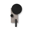 Lampe murale en acier LED intégrée gris CERNAY