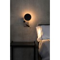 Lampe murale en acier LED intégrée gris CERNAY
