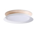 Lampe murale en acier LED intégrée blanc mat réf. 20095