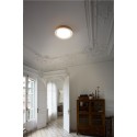 Lampe murale en acier LED intégrée blanc mat réf. 20095