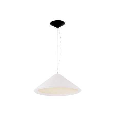 Lampe de plafond en acier E27 blanc POMMARD