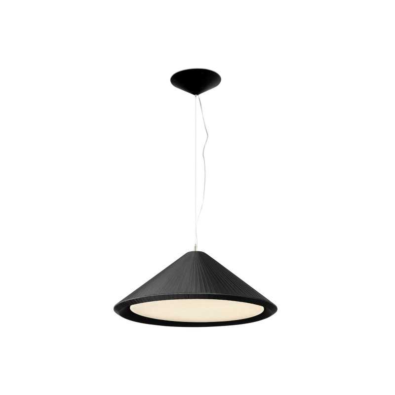 Lampe de plafond en acier E27 noir mat RUVIGNY