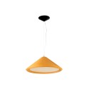 Lampe de plafond en acier E27 orange LONGVIC