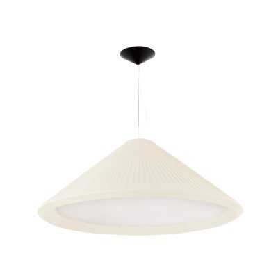Lampe de plafond en acier E27 beige LEPUIX