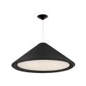Lampe de plafond en acier E27 noir mat LEWARDE