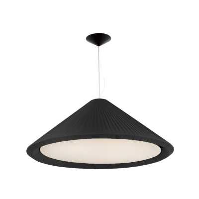 Lampe de plafond en acier E27 noir mat LEWARDE