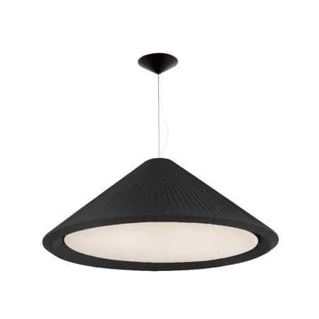 Lampe de plafond en acier E27 noir mat LEWARDE