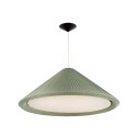 Lampe de plafond en acier E27 vert PEREUIL