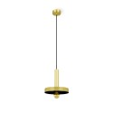 Lampe de plafond en acier E27 doré mat BAGNOT
