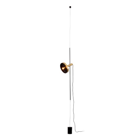 Lampe de plafond en acier E27 noir mat ARBORI