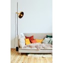 Lampe de plafond en acier E27 noir mat ARBORI
