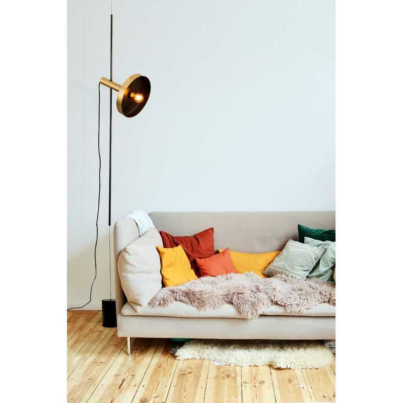 Lampe de plafond en acier E27 noir mat ARBORI