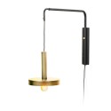 Lampe murale en acier E27 noir mat DOUMEN