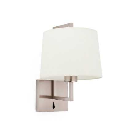 Lampe murale en acier LED intégrée acier brossé LICHIOT