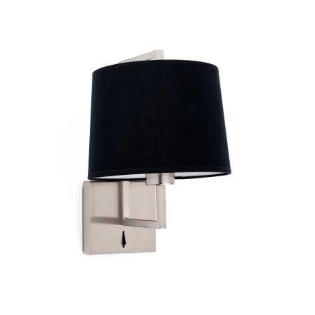 Lampe murale en acier LED intégrée acier brossé CAPBAT