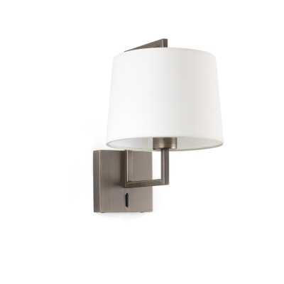 Lampe murale en acier E27 or antique MONTANS