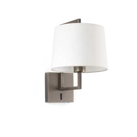 Lampe murale en acier E27 or antique MONTANS