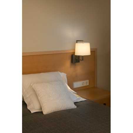 Lampe murale en acier E27 or antique AMANCE