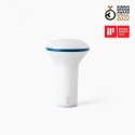 Lampe de table en polycarbonate LED intégré blanc RIANTEC