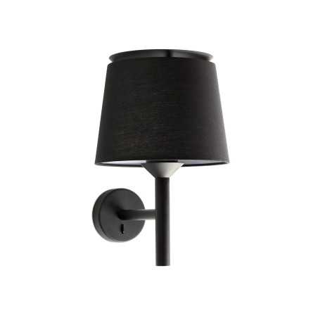 Lampe murale en acier E27 noir mat SALOMON