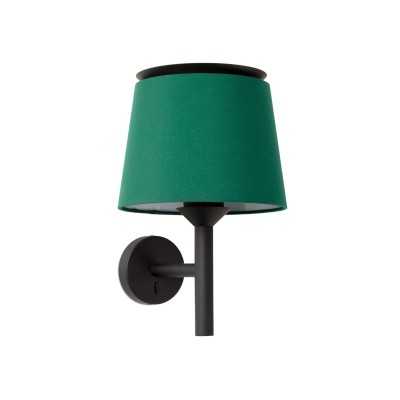 Lampe murale en acier E27 noir mat CARLUS