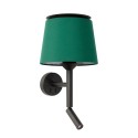 Lampe murale en acier E27 noir LA FONT