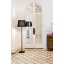 Lampe de sol en acier E27 noir mat BROMME