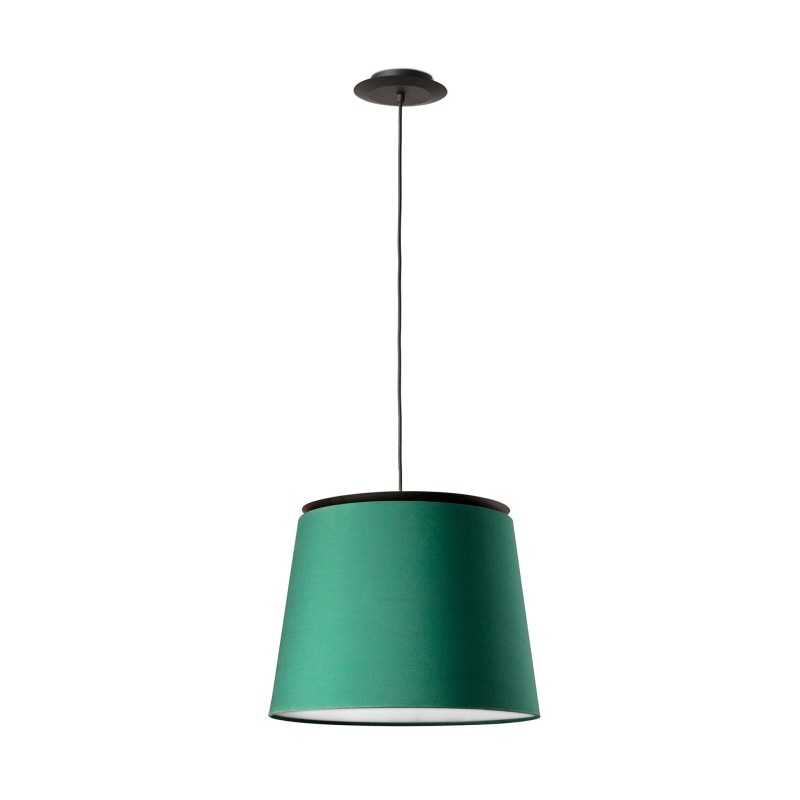 Lampe de plafond en acier E27 noir LE GUE