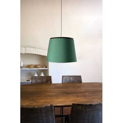 Lampe de plafond en acier E27 noir LE GUE