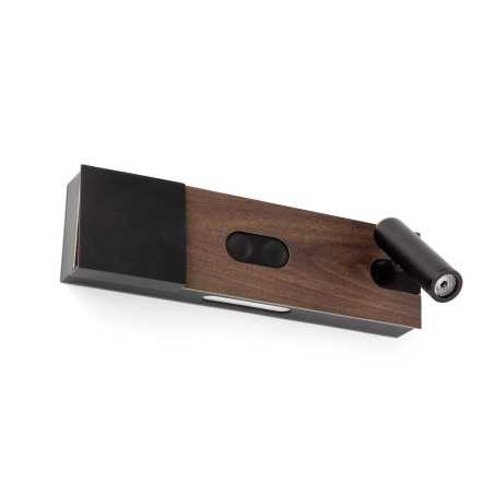 Lampe murale en bois LED intégré bois ANDELOT
