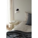 Lampe murale en aluminium E27 noir BEUGNY