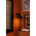 Lampe murale en aluminium E27 noir FLABAS