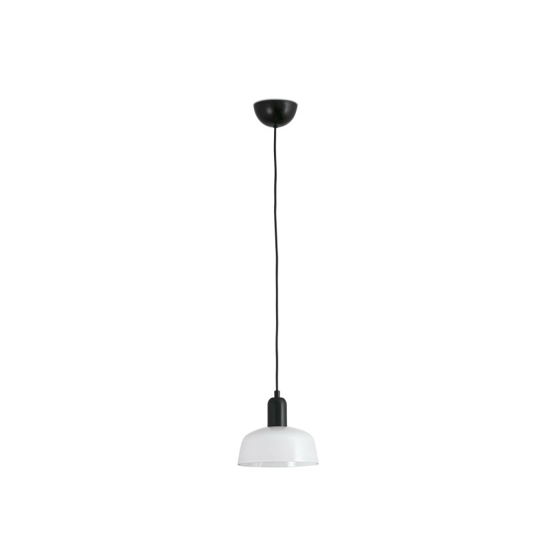 Lampe de plafond en acier E27 noir HACHAN