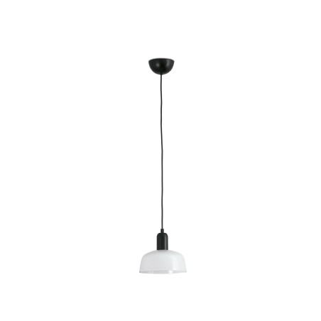Lampe de plafond en acier E27 noir HACHAN