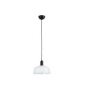 Lampe de plafond en acier E27 noir CARNAS