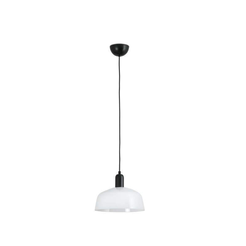 Lampe de plafond en acier E27 noir CARNAS