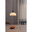 Lampe de plafond en acier E27 noir CARNAS