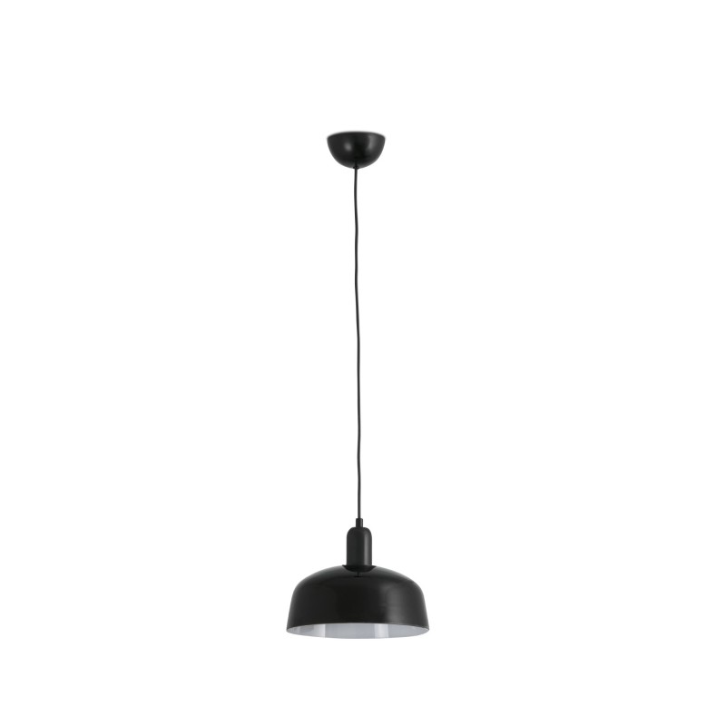 Lampe de plafond en acier E27 noir AMBLENY