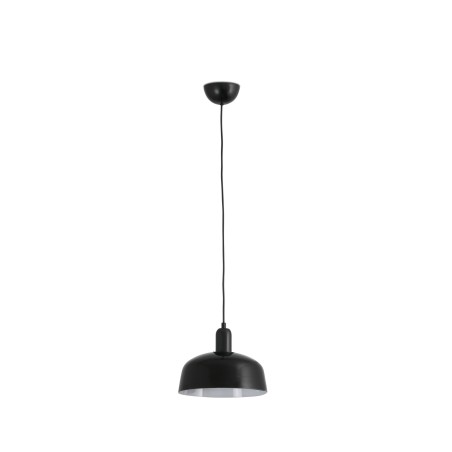 Lampe de plafond en acier E27 noir AMBLENY