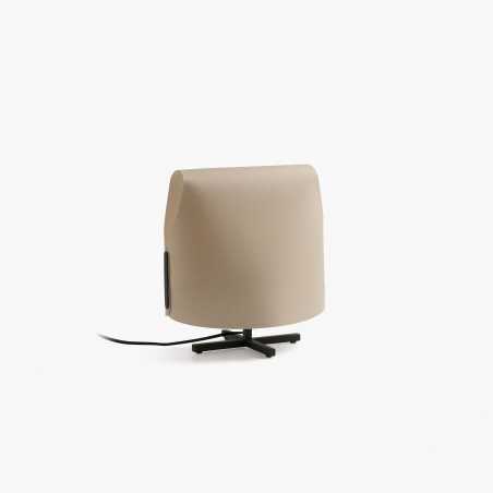 Lampe de table en acier E27 noir HAUSSY