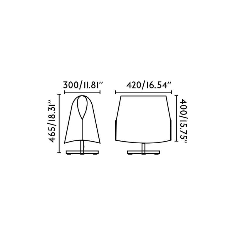 Lampe de table en acier E27 noir KERMEUR