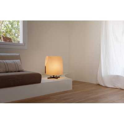 Lampe de table en acier E27 noir VIANGES