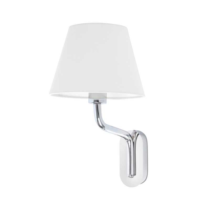 Lampe murale en acier E27 chromé brillant CINTRAY