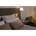 Lampe murale en acier E27 chromé brillant CHIBRON