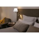Lampe murale en acier E27 chromé brillant BOUIRON