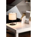 Lampe de table en acier E27 noir mat VANLAY